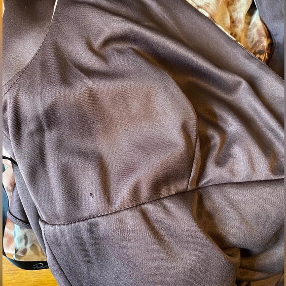 NWT, Patra, Vintage Leopard Sleeveless Fit & Flare Dress, Brown, Black, Tan - Picture 6 of 8